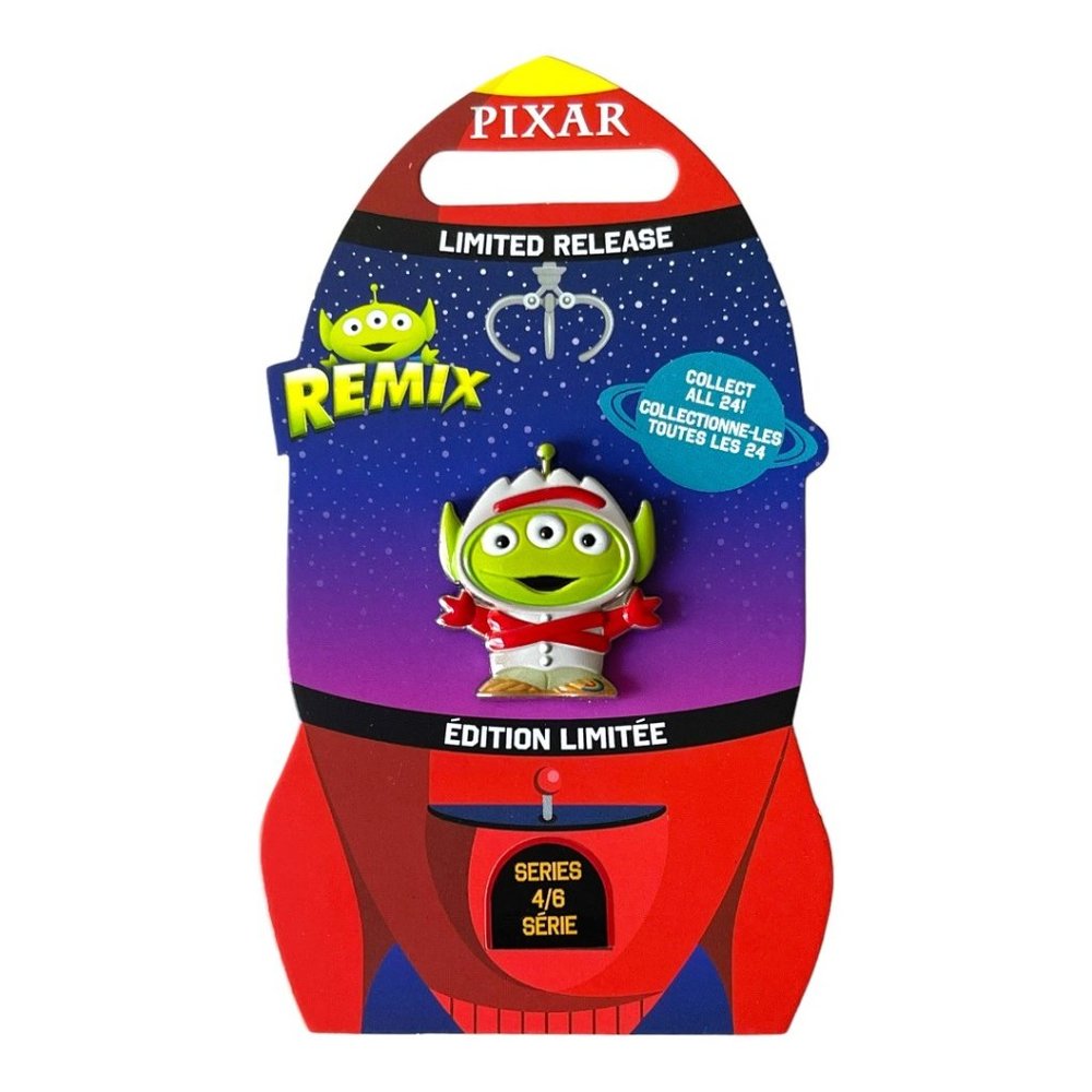 Disney Store Disney Pixar Toy Story Alien Remix Forky Limited Release Pin